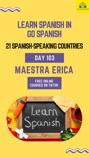 34 reactions · 6 comments | Welcome to Go Spanish Day 103!  We explore the twenty-one Spanish-speaking countries, listing each nation from España to Puerto Rico, highlighting the global reach of the Spanish language. #GoSpanish #SpanishLanguage #SpanishSpeakingCountries #LanguageLearning | Go Spanish | Facebook