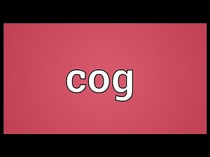 Cog Meaning