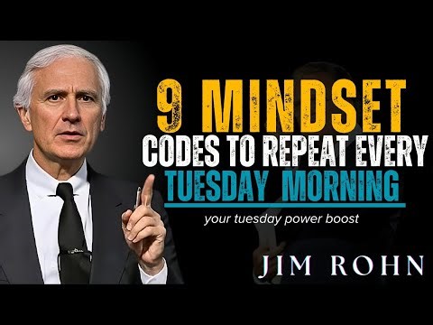 9 Mindset Codes to Repeat Every Tuesday Morning – Lifetime Success Routine (Jim Rohn Inspiration)