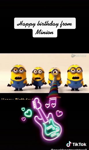 Happy Birthday Minions Song Compilation