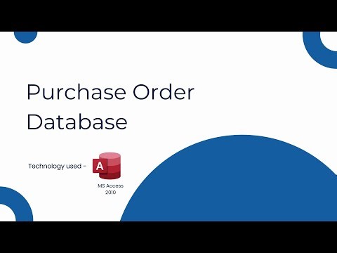 Purchase Order Database | Smart SaaS Web Application for Efficient Procurement Management
