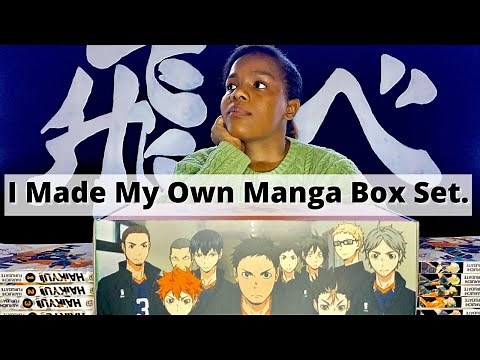 How to Make a COMPLETE MANGA BOX SET