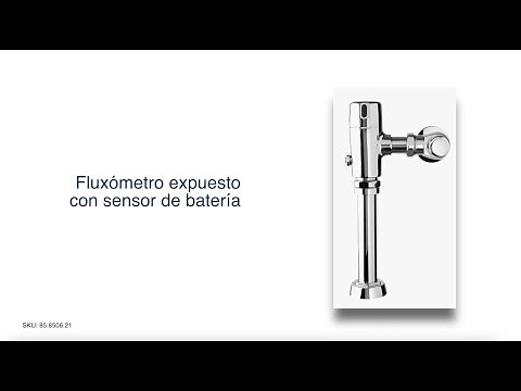 Tutorial de Instalación - Fluxómetro expuesto y WC