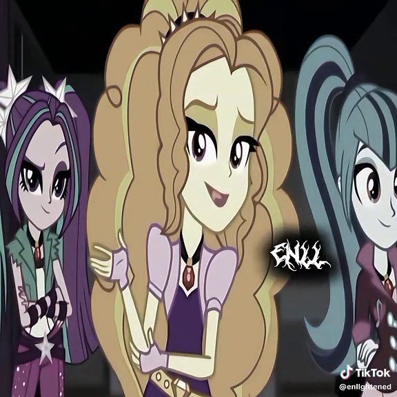Adagio Dazzle Equestria Girls My Little Pony fan clip