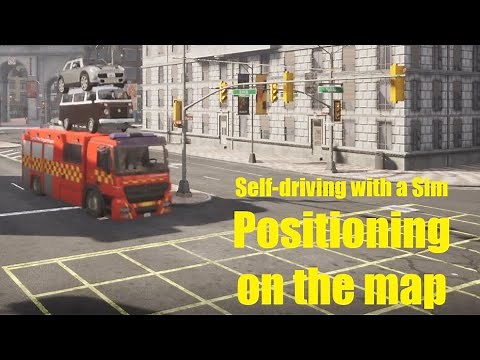 Self-driving with Carla Sim: Positioning on the map