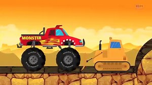 Monster Truck Finger Family | Monster Truck | Finger Family Rhyme
