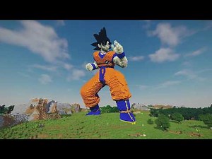 Minecraft Goku Build - Dragon Ball Z