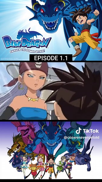 Blue Dragon Anime Video Compilation