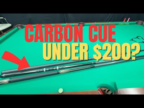 Carbon Fiber Pool Cues Under $200 (Low Deflection Breakdown Review)