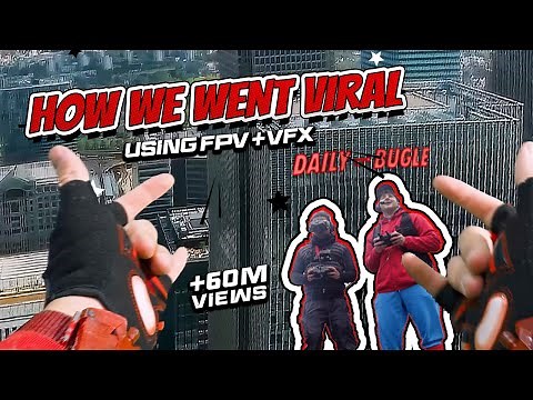Spider-Man IRL: How We Made a 60M+ Views Viral Hit with FPV Drones & VFX