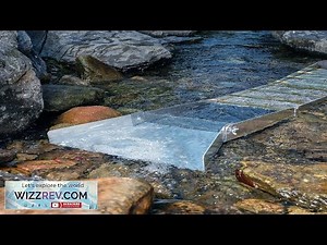 VEVOR 50 Inch Folding Sluice Box Gold Panning Kit 23pc Gold Prospecting