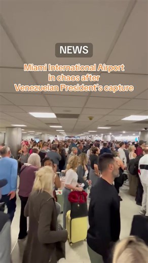 Flight operations at Miami International Airport were significantly disrupted on Saturday, Jan. 3 following U.S. military strikes in Venezuela and the arrest of Venezuelan President Nicolas Maduro. Sebastian Font, UM student and sports editor of The Hurricane, was there. He was supposed to fly out of LaGuardia Airport and land at MIA at 5:09 p.m. on Saturday afternoon, but instead arrived at 8:37 PM — more than two hours later. 📝Mel Tenkoff #miaairport #themiamihurricane #umiami #MIA