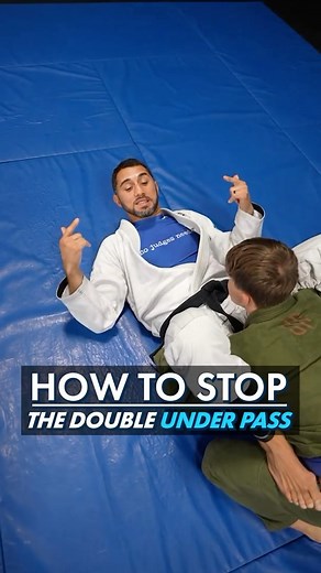 26K views · 495 reactions | Here’s how to STOP the double under pass! #Jiujitsu #jiujitsutips #martialarts #combatsports #stoppass #doubleunderpass | Matt Arroyo Jiu Jitsu | Facebook