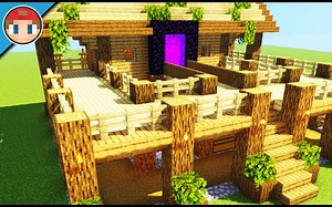 【建筑教程】带你造一个大型实用生存向基地