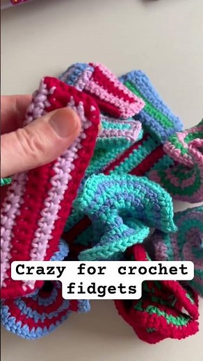 Crochet fidgets for anxiety / ADHD and more. Tutorial for marble fidget ‪@InmysparetimeCrochet‬