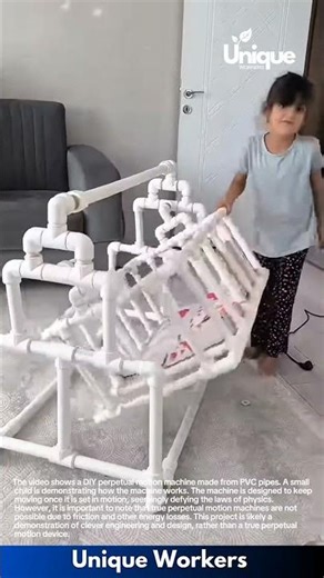 Clever PVC Pipe Project: Perpetual Motion Illusion