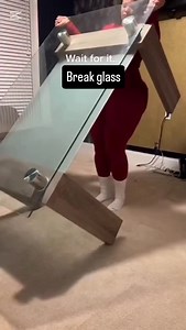 Tamper glass breaking. #glasscraft #breack #blast #tamper | glass craft