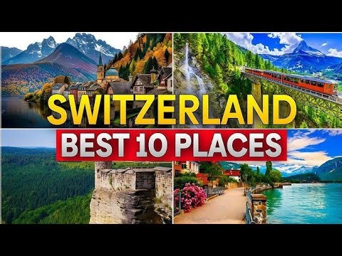 Top 10 Mountains in Switzerland 🇨🇭 | Breathtaking Views