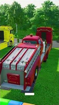 TRANSPORTING ALL POLICE CARS and AMBULANCE EMERGENCY VEHICLES WITH MERCEDES POLICE TRUCKS! #76