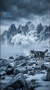 This Dog Risked It All to Save His Owner Escaping A Massive Avalanche #Nature #Survival #DogLover | Blue-X Universe