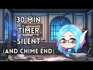 30 min Silent Timer (with chime start and finish)