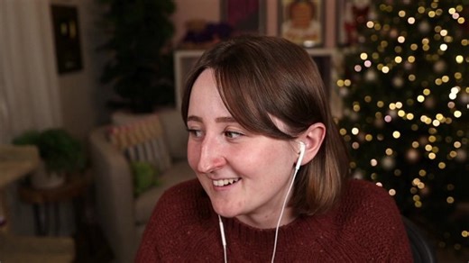 working on our rock garden