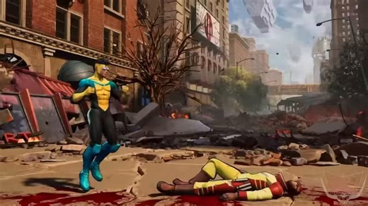 now that the secret about me voicing Mark in Invincible VS is out… Yes, it was me who put the “Rex Sploded” line in the game 😔the original was “looks like your fuse fizzled out!” but the VS team is so GOATed they let me add it in 😤🙏
