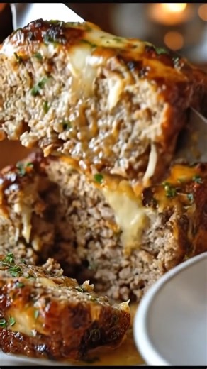 Simples meals on Instagram: "🧅 French Onion Cheese-Stuffed Meatloaf 🧄 Ever wanted to take your meatloaf to the next level? What’s your favorite gooey cheese to tuck inside a cozy dinner like this? Ingredients: 2 lbs ground beef (80/20 for best flavor) 1 large egg 1 cup breadcrumbs 1 cup caramelized onions (about 2 medium onions, sautéed until golden) 1 tbsp Worcestershire sauce 1 tsp garlic powder 1 tsp onion powder Salt & black pepper to taste 1½ cups shredded Gruyère or mozzarella cheese 1 t
