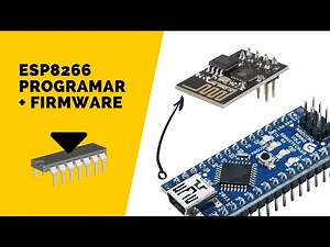 Usa tu ESP8266-01 como un arduino | Programador y actualización de firmware