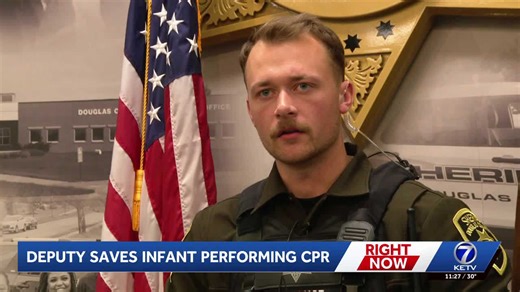 Deputy saves one-month-old in Omaha CPR call