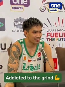 31K views · 518 reactions | Kevin Quiambao is lovin’ the vibes of hustling and grinding on and off the court to further elevate his game to greater heights this Season 86. #UAAPSeason86 #UAAPonOneSports #FuelingTheFuture | One Sports | Facebook