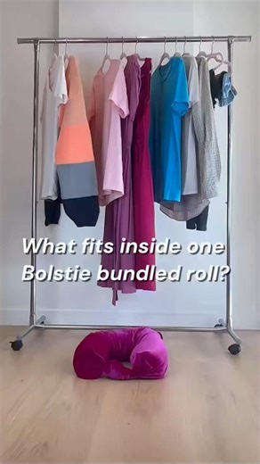 How To Pack Sweaters, Dresses, & Tops/Pants into Single Bundled Rolls