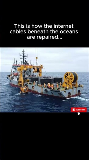 This Robot Fixes the Internet 4,000 Meters Underwater #oceandocumentary #deepsea #discovery #tech