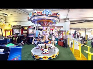 The Kiddy Ride Carousel Coin Operated Kiddie Ride