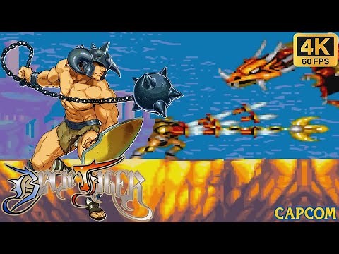 Black Tiger -[Arcade / 1987] 4K 60FPS