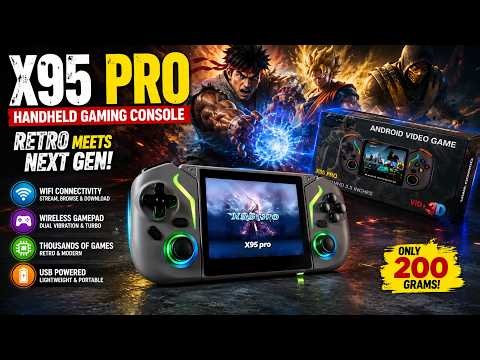 X95 Pro Handheld Gaming Console Review #x95pro #handheld #console
