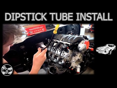 LS Swap 6 - Installing The Dipstick Tube