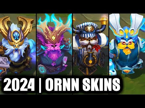ALL ORNN SKINS SPOTLIGHT 2024 | League of Legends