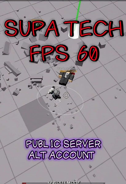 Supa Tech en TSB: Mejora tu FPS en Roblox