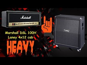 Marshall + Laney Cab sounds HEAVY