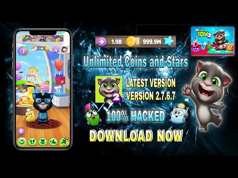 My Talking Tom 2 Hack Game Download | Unlimited Coins Stars 😎 |Mod Apk Latest Version