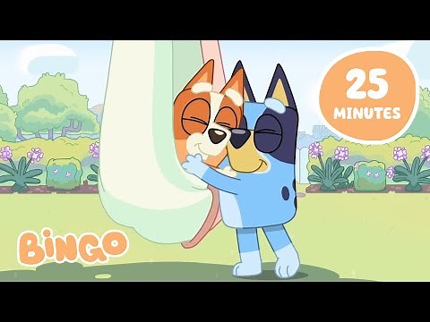 Bingo's Most Wholesome Moments ☺️ 🧡 | Unwind with Bluey and the Heelers | Bingo - Official Channel