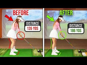 This Driver TRICK Added 50 Yards to her Swing