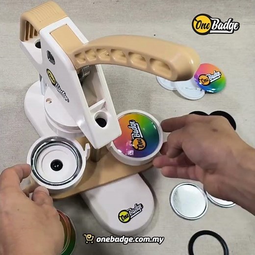 How To Make a Fridge Magnet 58mm with Latteno Badge Machine