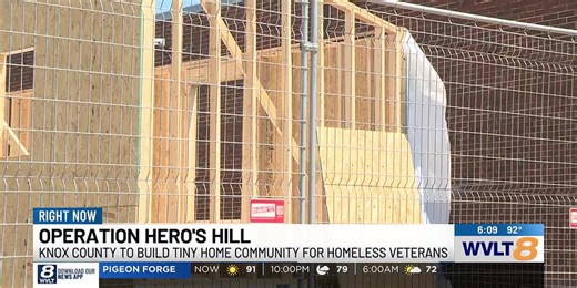 Operation Hero’s Hill aimed to put 20 homeless veterans in tiny home community