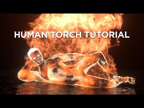 Human Torch Tutorial | Blender 2.8