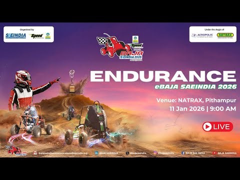 Endurance Live | eBAJA SAEINDIA 2026