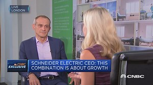 Schneider Electric CEO on the future of Aveva Group as political uncertainties linger