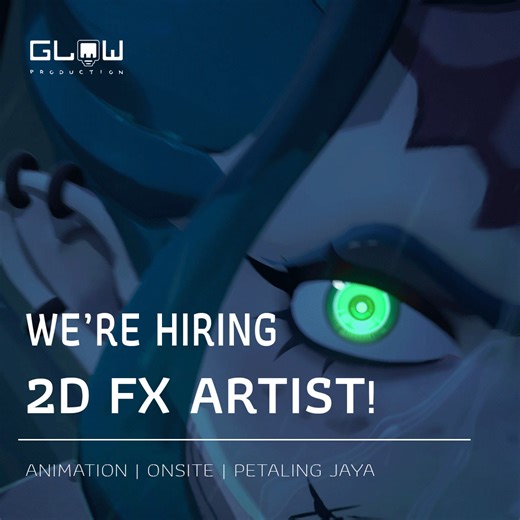 4.1K views · 13 reactions | 彩 We’re Hiring: 2D FX Artist! At Glow...