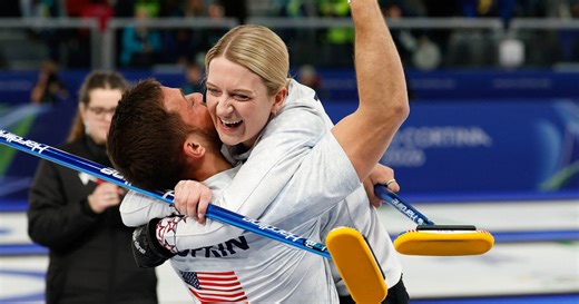 Chock and Bates figure skate; Team USA wins mixed-doubles curling semis